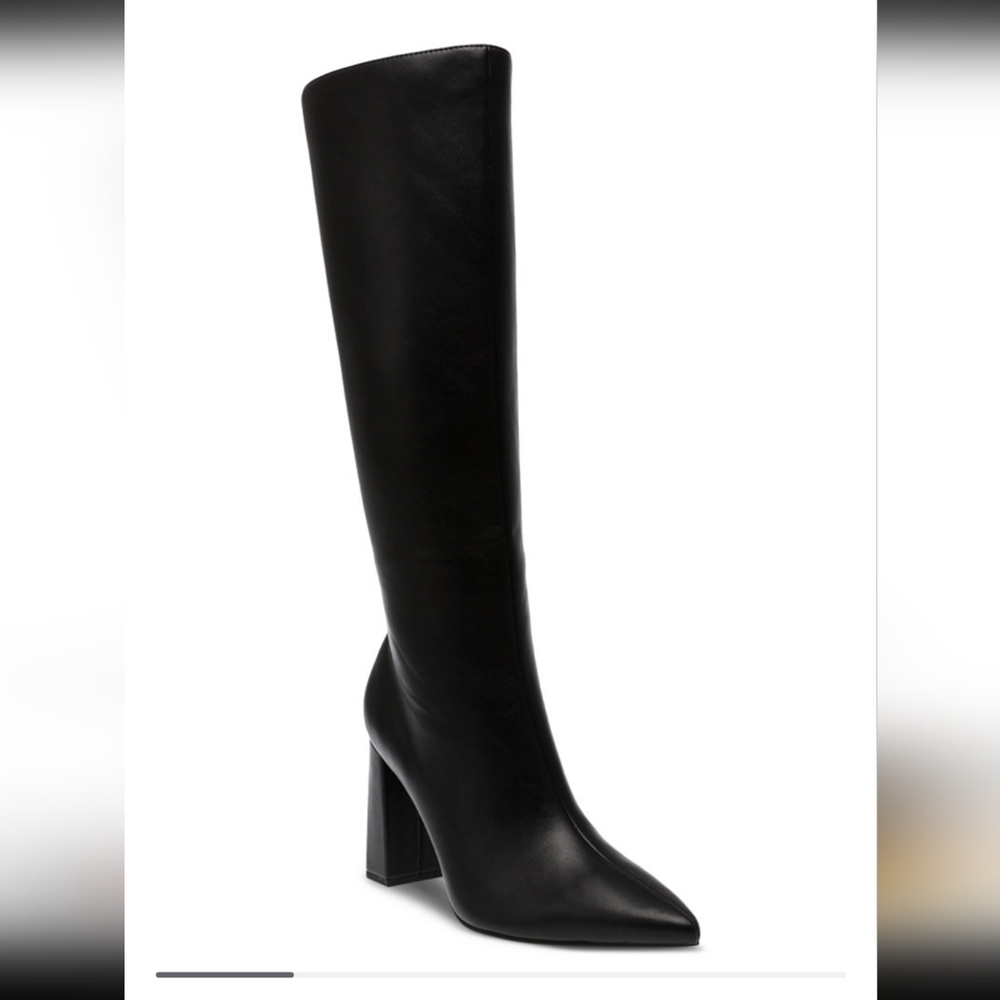 Wild Pair Black Heeled Boots